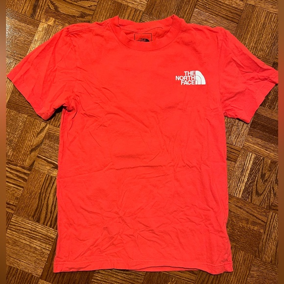 North Face | Classic Blue on Red Graphic | men’s S - Picture 1 of 3